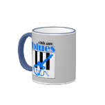 Chicago blues coffee mugs