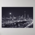 Chicago By Night Posters