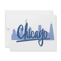 CHICAGO-Dark-Blue Personalized Invites