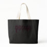 CHICAGO DRIPPING PINK PAINT CANVAS BAGS