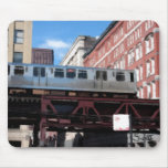 Chicago El Train Mousepads