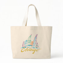 CHICAGO-EMB TOTE BAG