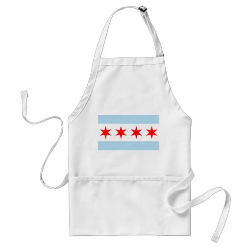 Chicago Flag Apron