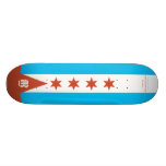 Chicago Flag Skate Board Decks