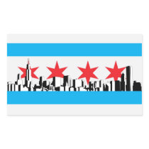 Chicago Flag Sticker