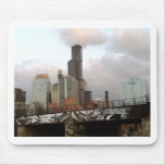 Chicago Graffiti Skyline Mousepad