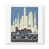 Chicago Has Everything Fridge Magnets