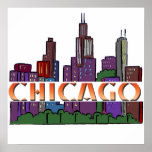 Chicago  IL Poster