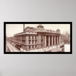Chicago, IL Railroad Photo 1912 Print