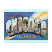 Chicago Illinois Vintage Postcard