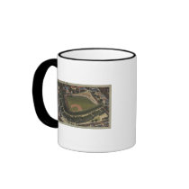 Chicago, Illinois - Wrigley Field Cubs Coffee Mugs