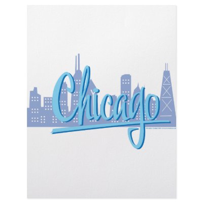 CHICAGO-Light-Blue Letterhead Template by knudsonstudios