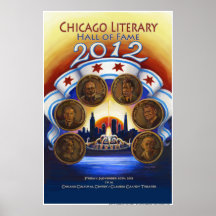 Chicago Literary Hall of Fame 2012 Poster
