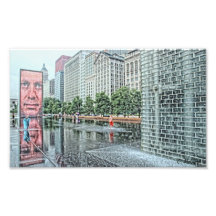 Chicago Millenium Park Print Art Photo