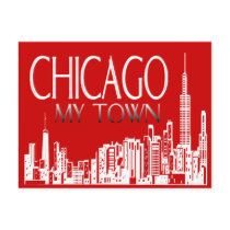 Chicago My Town Postcards