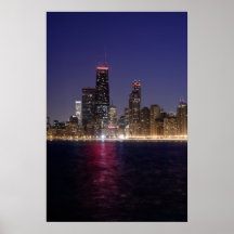 Chicago On The Lake Print