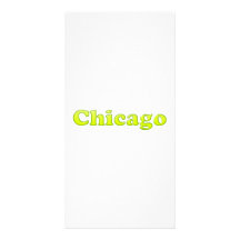 Chicago Personalized Photo Card