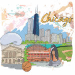 Chicago Photo Cut Outs