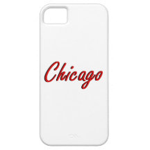 Chicago Red and Black iPhone 5 Cover