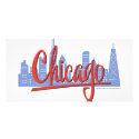 CHICAGO-RED photo cards