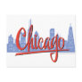 CHICAGO-RED POSTCARDS