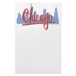 CHICAGO-RED CUSTOM STATIONERY
