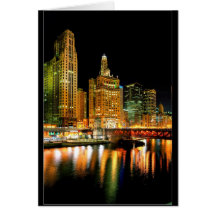 CHICAGO RIVER CARD