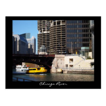 Chicago River Postcard