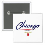 Chicago Script Pins