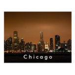 Chicago Skyline at Navy Pier Postcard