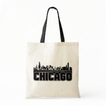 Chicago Skyline Canvas Bag