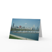 Chicago Skyline Greeting Card
