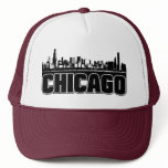 Chicago Skyline Mesh Hat