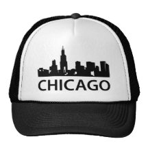 Chicago Skyline Mesh Hat