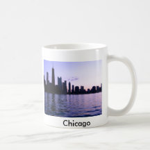 Chicago skyline mug