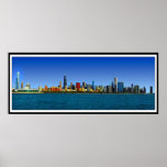 CHICAGO SKYLINE PANORAMA PRINT