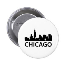 Chicago Skyline Pin