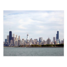 Chicago Skyline Post Card