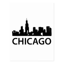 Chicago Skyline Post Cards