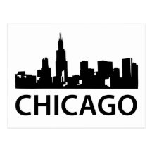 Chicago Skyline Postcards