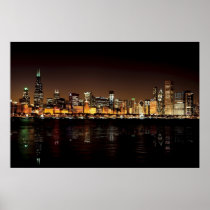 Chicago Skyline Print