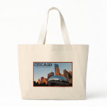 Chicago - "The Bean" Canvas Bags