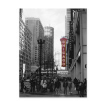 Chicago Theatre Postcard