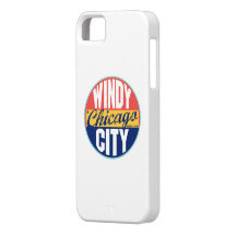 Chicago Vintage Label iPhone 5 Case