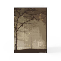 Chicago Winter Wonderland Greeting Cards