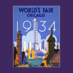 Chicago World's Fair Vintage Postcard postcards