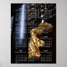 Chicago's Angel Calendar Print