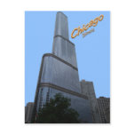 Chicagos Trump Tower Office Building Post Card
