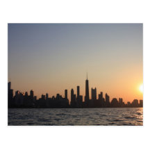 chicagosunset postcard