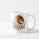 Chicana Mexico Coat of Arms Coffee Mugs